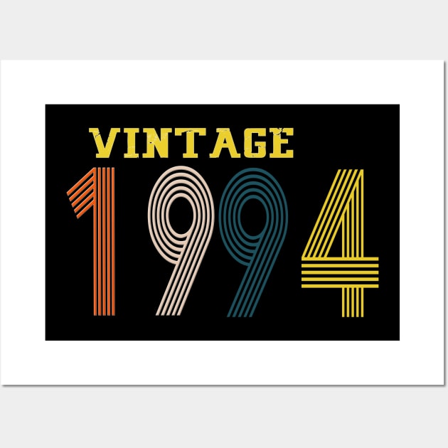 1994 vintage retro year Wall Art by Yoda